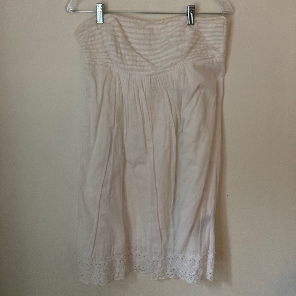 J Crew Strapless swimsuit cover up